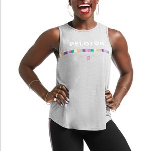 NEW Peloton- Back At It Slash Tank- S
